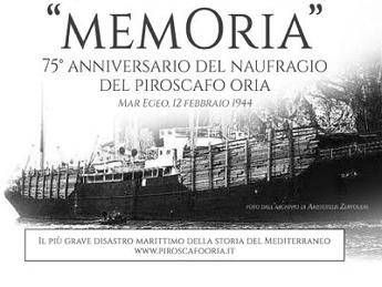 90 artisti a Santa Cecilia per ricordare il naufragio del Piroscafo Oria 90 artisti a Santa Cecilia per ricordare il naufragio del Piroscafo Oria