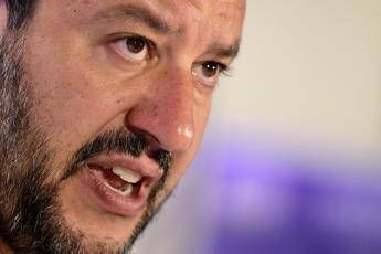 Busta con proiettile a Salvini