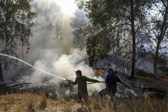 Pallone incendiario da Gaza in Israele, incendio in Kibbutz