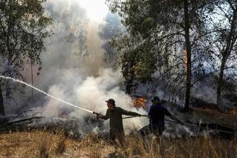 Pallone incendiario da Gaza in Israele, incendio in Kibbutz