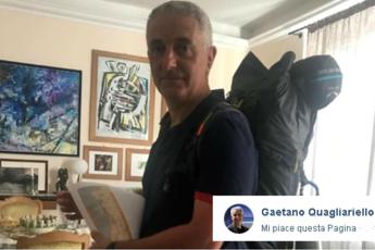 Quagliariello zaino in spalla su Fb: Farò il cammino di Santiago
