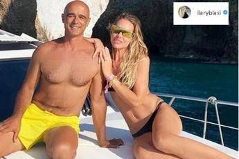 Ilary Blasi 'salva' un paparazzo Ilary Blasi 'salva' un paparazzo
