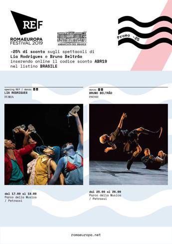 Al Romaeuropa Festival il Brasile di Lia Rodriguez e Bruno Beltrao Al Romaeuropa Festival il Brasile di Lia Rodriguez e Bruno Beltrao