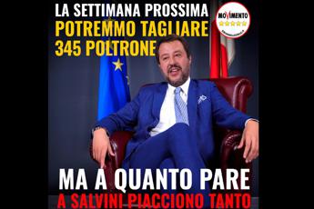 5S all'attacco, ora il nemico è Salvini
