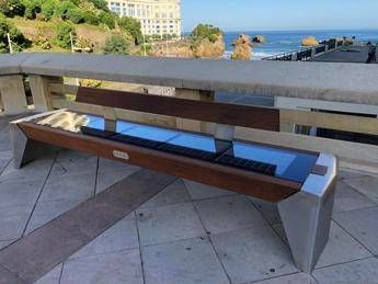 Biarritz, arrivano le panchine solari (ma non sedetevi troppo)