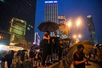Quasi due milioni in piazza a Hong Kong Quasi due milioni in piazza a Hong Kong