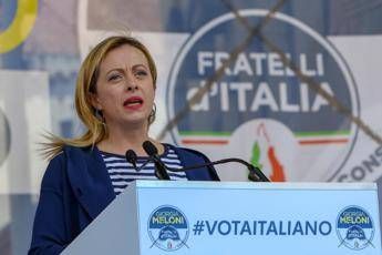 Meloni: Italia sarà campo profughi d'Europa con governo M5s-Pd