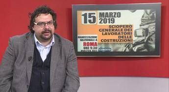 Fillea Cgil: Vera discontinuità di governo è lotta a lavoro nero e infortuni