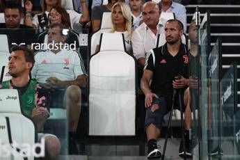 Chiellini: Infortunio è una sfida, la vincerò Chiellini: Infortunio è una sfida, la vincerò