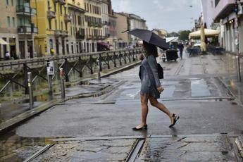 Meteo, allerta gialla in 5 regioni