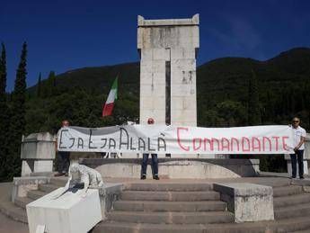 Eja eja Comandante, blitz a Fiume e al Vittoriale per ricordare l'impresa di D'Annunzio