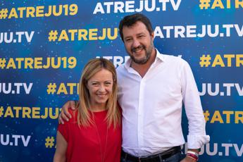 Meloni batte Salvini alla prova Auditel