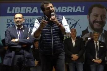 Elezioni Umbria, Salvini: Conte principe delle supercazzole Elezioni Umbria, Salvini: Conte principe delle supercazzole