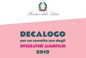 Da ministero Salute decalogo su integratori alimentari, non curano Da ministero Salute decalogo su integratori alimentari, non curano