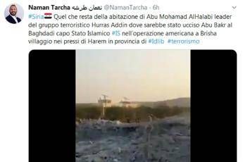 Polvere e macerie, cosa resta del rifugio di Al-Baghdadi/VIDEO Polvere e macerie, cosa resta del rifugio di Al-Baghdadi/VIDEO