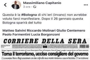 Paragona manifestanti Bologna a terroristi, bufera su leghista Paragona manifestanti Bologna a terroristi, bufera su leghista
