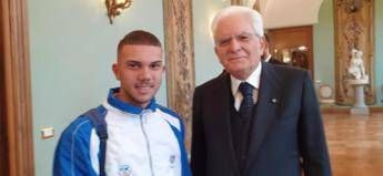 Cestista paraolimpico: Emozione unica l'incontro con Mattarella Cestista paraolimpico: Emozione unica l'incontro con Mattarella