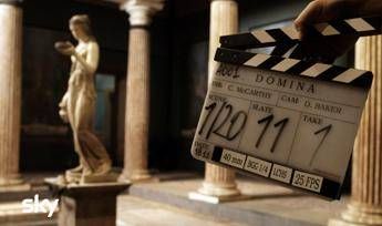 A Cinecittà si gira 'Domina' di Sky, le donne di potere nell'Antica Roma