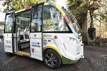 Merano sperimenta il bus elettrico a guida autonoma Merano sperimenta il bus elettrico a guida autonoma