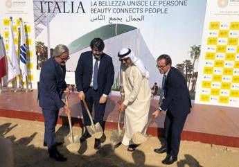 Expo 2020, posa prima pietra Padiglione Italia a Dubai Expo 2020, posa prima pietra Padiglione Italia a Dubai