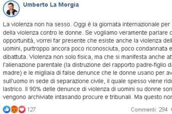 'False 90% denunce violenza donne', polemica su post consigliere