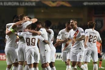 Tris della Roma al Basaksehir Tris della Roma al Basaksehir