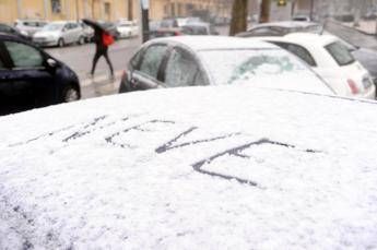 Weekend di temporali e neve