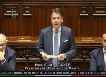 Cori in Aula da Lega-Fdi contro Conte: Piantala, vergognati Cori in Aula da Lega-Fdi contro Conte: Piantala, vergognati