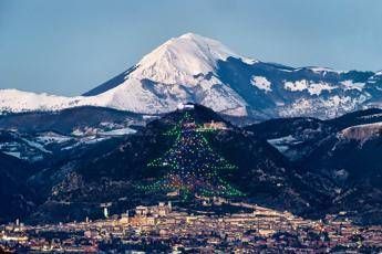 Albero Di Natale Gubbio.Natale A Gubbio Si Accende L Albero Piu Grande Del Mondo