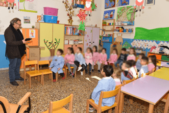 Lampedusa plastic free, eco borracce ai bambini Lampedusa plastic free, eco borracce ai bambini