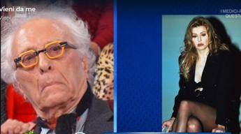 Alba Parietti contro Giampiero Mughini, lite in diretta Alba Parietti contro Giampiero Mughini, lite in diretta