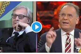 Duello Sgarbi-Cecchi Paone Duello Sgarbi-Cecchi Paone