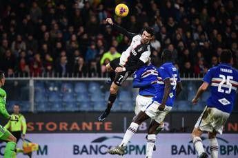 Juve vola da sola in vetta con Ronaldo, Samp ko /FOTOSEQUENZA Juve vola da sola in vetta con Ronaldo, Samp ko /FOTOSEQUENZA