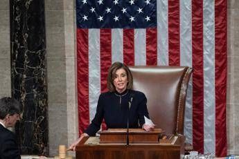 Impeachment Trump, Pelosi: Grande giorno per Costituzione, triste giorno per America