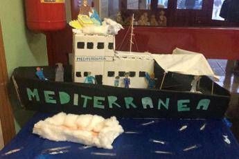 Presepe con nave Mediterranea, l'ong: Ci emoziona, grazie a studenti Nonantola Presepe con nave Mediterranea, l'ong: Ci emoziona, grazie a studenti Nonantola