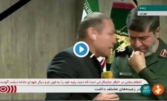 Soleimani, commozione e lacrime in tv/Video Soleimani, commozione e lacrime in tv/Video