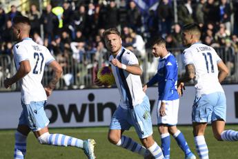Lazio sbanca Brescia, nona vittoria di fila