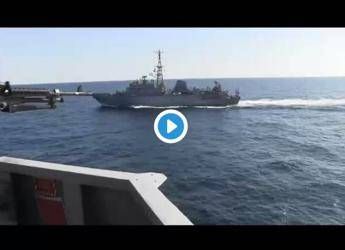 Usa-Russia, alta tensione tra navi nel Mar Arabico/Video Usa-Russia, alta tensione tra navi nel Mar Arabico/Video