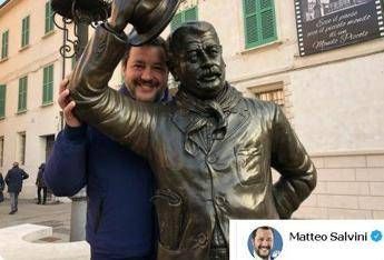 Salvini: Scommetto che Peppone voterebbe Lega Salvini: Scommetto che Peppone voterebbe Lega