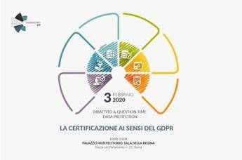 La certificazione GDPR a Palazzo Montecitorio La certificazione GDPR a Palazzo Montecitorio