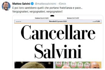 Salvini contro Repubblica
