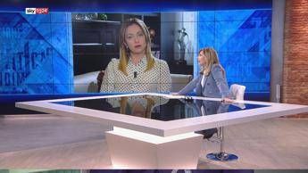 Meloni: Partito di Renzi non supera sbarramento Meloni: Partito di Renzi non supera sbarramento