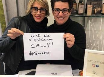 Sanremo, l'ironia del parrucchiere: Qui non si eliminano Cally! Sanremo, l'ironia del parrucchiere: Qui non si eliminano Cally!