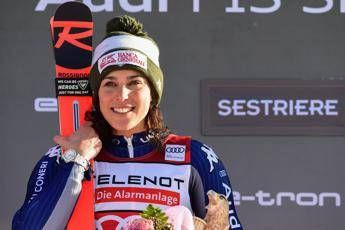 Discesa Bansko, è super Brignone: solo Shiffrin la batte