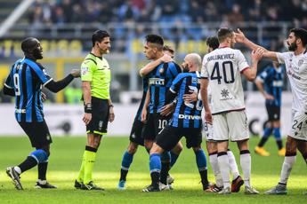 Serie A, Inter pari anche col Cagliari. Lautaro gol e rosso