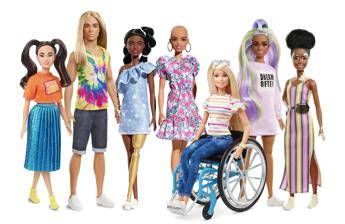 Senza capelli o con protesi, ecco le nuove Barbie 'inclusive' Senza capelli o con protesi, ecco le nuove Barbie 'inclusive'