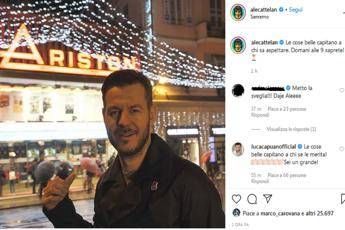 Sanremo, 'giallo' su Alessandro Cattelan all’Ariston Sanremo, 'giallo' su Alessandro Cattelan all’Ariston