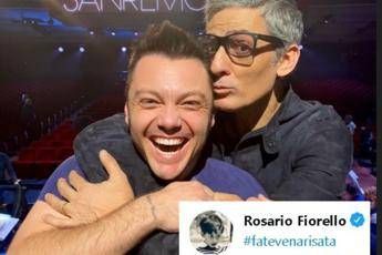 Sanremo, pace fatta tra Fiorello e Tiziano Ferro Sanremo, pace fatta tra Fiorello e Tiziano Ferro