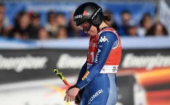 Goggia ko a Garmisch, braccio rotto e stagione finita Goggia ko a Garmisch, braccio rotto e stagione finita