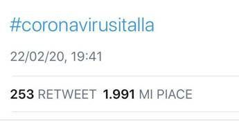 Coronavirus, l'hashtag è trend topic ma è sbagliato Coronavirus, l'hashtag è trend topic ma è sbagliato